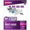 Avery Reusable Magnetic Professional Name Badge System, 1" x 3" Silver Name Tags, 50 Identification Badges, 120 Laser Printable Inserts, Design Software Included (71208)